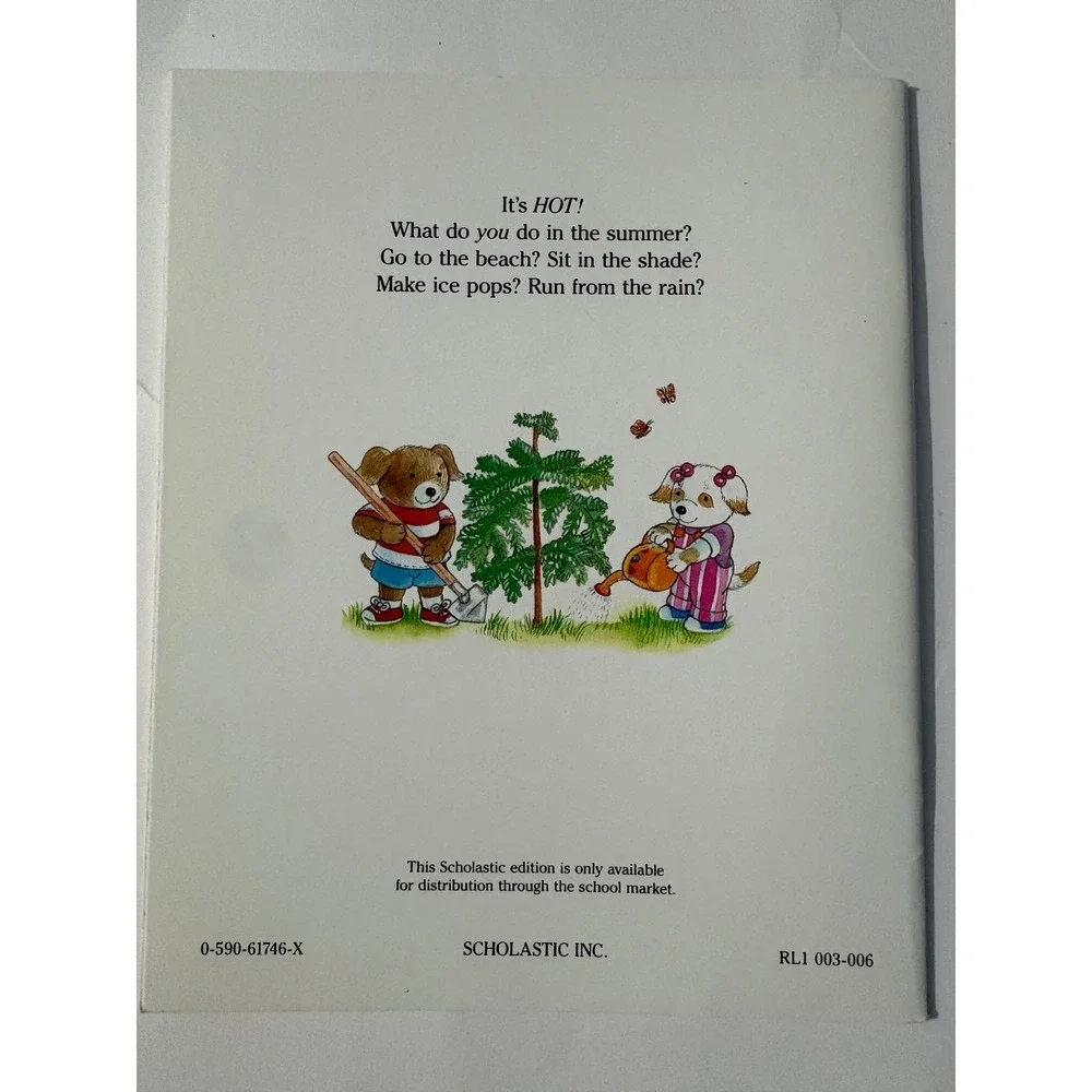 Scholastic Lets Look at the Seasons 4 Book Set Ann Schweninger Vintage Paperback